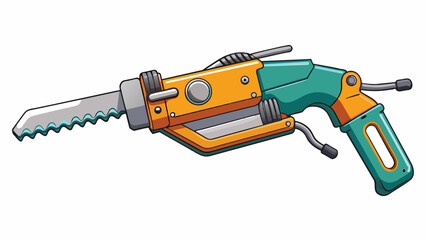 Fototapete - This heavyduty multitool boasts a rustresistant metal construction with various gripping and ting tools including a saw and wire ters giving it the. Cartoon Vector.