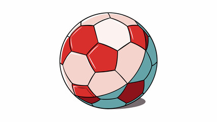 Aufkleber - Though it may seem simple the soccer ball is a carefully designed object. Its perfect roundness and precise stitching make it aerodynamic and able to. Cartoon Vector.
