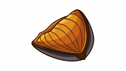 Poster - With a rough brown exterior this mussel has a unique triangular shape. Its sharp edges allow it to easily wedge itself into cracks and crevices for. Cartoon Vector.