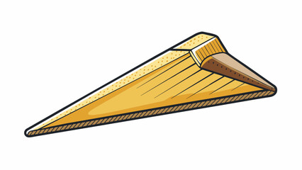 Poster - With its compact shape and heavy head the sand wedge resembles a small shovel but with a sharper leading edge for clean contact with the ball. Its. Cartoon Vector.