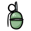 Grenade - Hand Drawn Doodle Icon