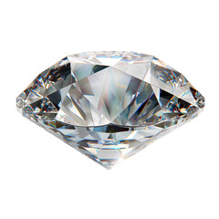 diamond on white background