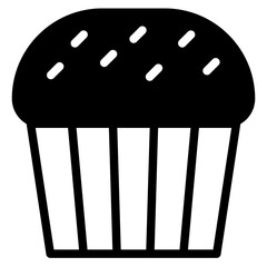 Wall Mural - muffin cake