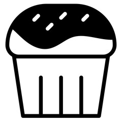 Wall Mural - muffin cake