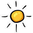 Sun - Hand Drawn Doodle Icon