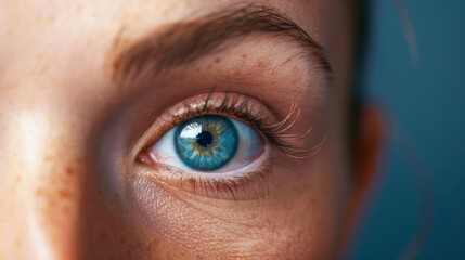 Canvas Print - Extreme Close-up of Human Eye