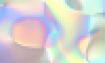 Poster - Trippy psychedelic colorful rainbow geometric shapes abstract background, Pixelated vector pattern