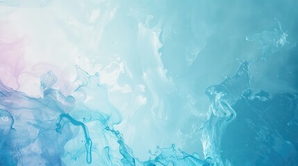 artistic light colored fluid liquid paint background 