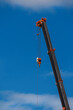 Mobile construction pulley with hook