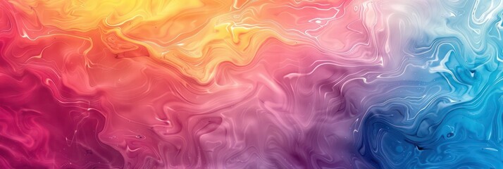 colorful fluid artistic texture banner