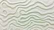 Abstract organic white paper cut overlapping paper waves texture background banner panorama illustration for webdesign or business