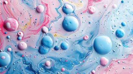 Wall Mural - multicolor paint splash texture background