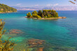 Pontikonisi or Mouse Island, Corfu, Greece