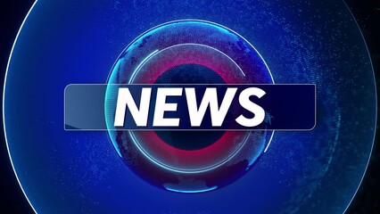 Wall Mural - NEWS 2025 design globe 