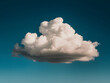 © Leonardo - Una sola nube aislada en el cielo