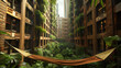 urban jungle, sustainable living ai