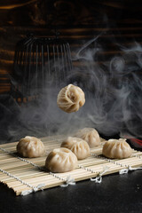 dumplings on the table