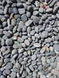 Round smooth rock gravel background