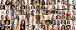 © Prostock-studio - Array of diverse faces in a collage format