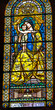 Mary Guardian City Stained Glass Saint Pothin Church Lyon France
