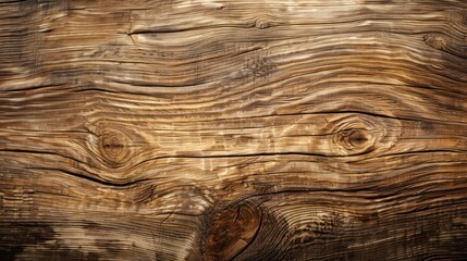 Wall Mural - This image showcases the classic natural look of wooden planks, complete with knots and rich textures for an authentic feel