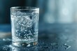 © Ева Поликарпова - A glass of water on a table, versatile for various concepts