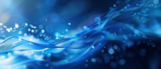 abstract wallpaper in blue representing a graphic broadband spectrum network broadcast, nice lines and sparkles