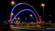 Al Wahda Bridge in doha city
