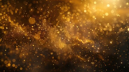 Poster - Abstract golden background, perfect for design projects