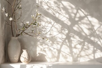 light interior with window reflection