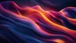 abstract and simplified colorful visual waves