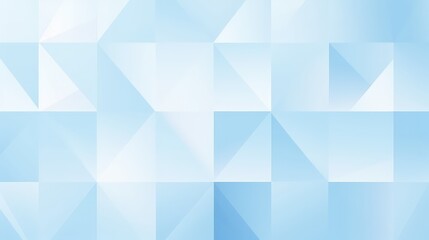 Canvas Print - abstract geometric light blue pattern background
