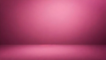 Wall Mural - ピンクの背景。奥行きのあるピンクの背景。無地素材。pink background. Deep pink background. Plain material.