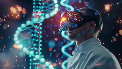 Poster - Doctor Exploring Virtual Reality Medical Technology