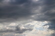 © SISIRA - cloudy sky with rare dark gray clouds with threat of rain