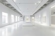 © Michael - Minimalistic White Space: Clean Architecture of an Art Gallery Concept