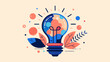 © Anass - New Idea Bulb Illustration: Vibrant Colors for Innovation and Creativity