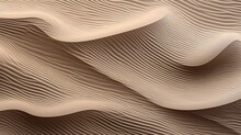 Closeup Image Of Intricate Patterns On Sand Dunes Created By The Desert Winds Suitable For Studies On Natural Processes And Geomorphology