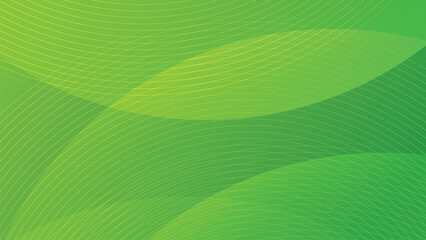 Aufkleber - Abstract green background with lines