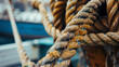 rope on a ship