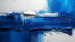 abstract oil painting background, blue and white colors, digitally created