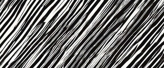 Poster - 'Seamless texture black oblique stripes'