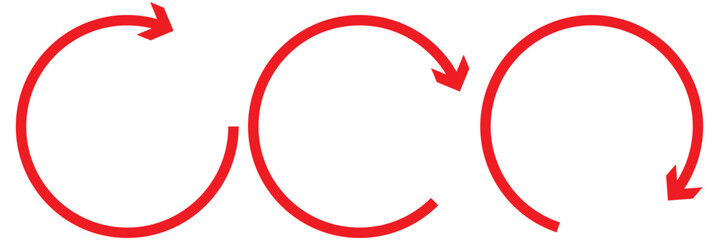 Poster - Clockwise or anticlockwise high quality loop icon. Vector illustration of two round arrows symbol isolated on white background. Eps 10. 
