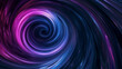 dynamic circular swirls of midnight blue and violet, ideal for an elegant abstract background