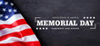 Memorial Day USA Flag Background