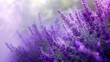 vibrant splash of lavender and forest green, ideal for an elegant abstract background