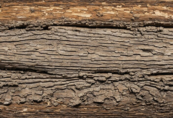 Poster - An old piece of wood, texture