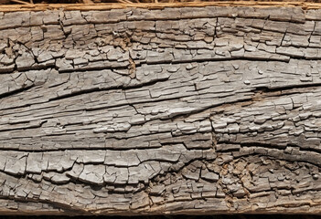 Poster - An old piece of wood, texture