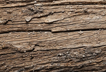 Poster - An old piece of wood, texture