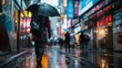 Unsichtbar in der Stadt: Das Geheimnis des Regenschirms